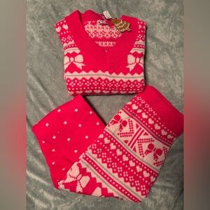 Poof! NWT Sweater Lounge Set